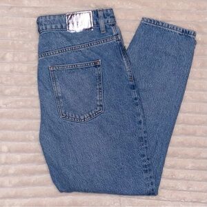 Zara Blue High Waisted Jean